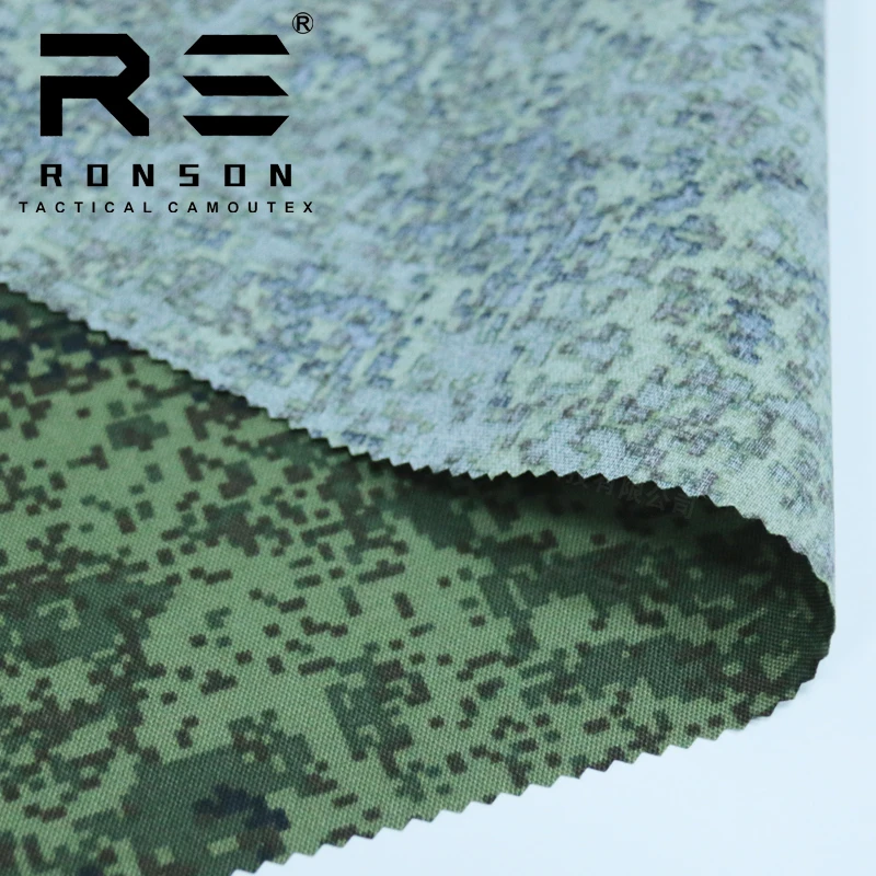 Tela de camuflaje Emr para hombres, chaleco táctico impermeable de nailon 500D/1000D, Material ruso pequeño verde, telas resistentes a infrarrojos - imagen 4