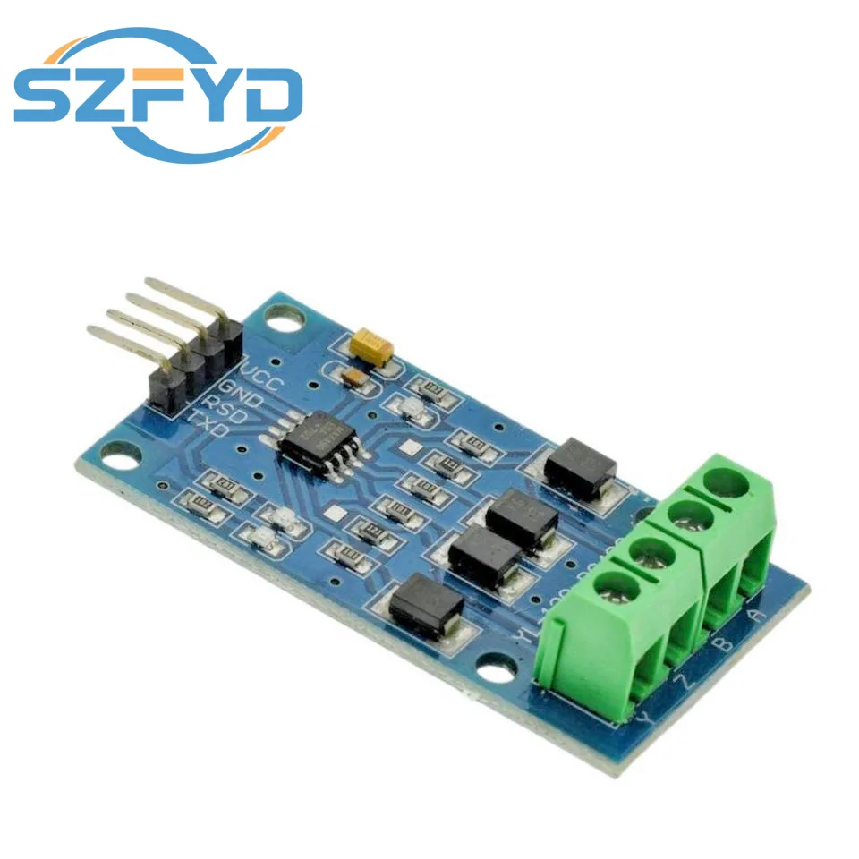 Módulo de conversión TTL a RS422 Transceptor bidireccional dúplex completo MAX490 para SCM, comunicación industrial y extensión en serie