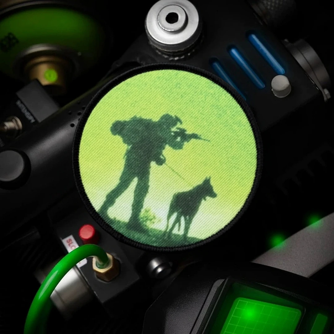 Parche de perro K9, insignia de moral táctica, emblema del ejército militar, pegatina para mochila, parches de gancho y bucle impresos, ropa