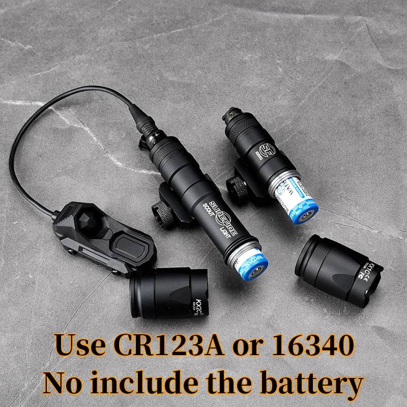 Surefire M300 M600 AXON Linterna táctica con mando remoto Picatinny - imagen 5