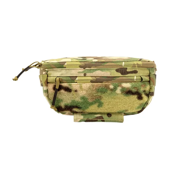 Riñonera táctica multifuncional para exteriores, bolsa de camuflaje para el pecho, bolsa de suspensión