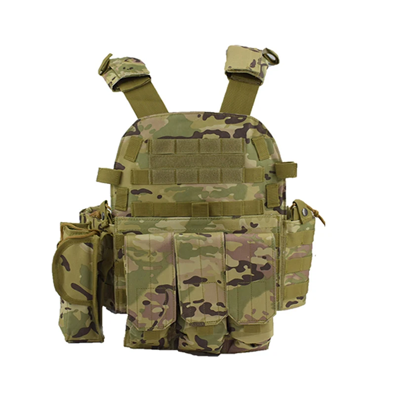 Chaleco armado de combate militar 6094, placa táctica para llevar tiro, chaleco de Paintball Airsoft, ropa de caza al aire libre con bolsa de Magzine - imagen 2