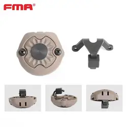 FMA casco táctico IR con linterna de supervivencia y montaje NVG