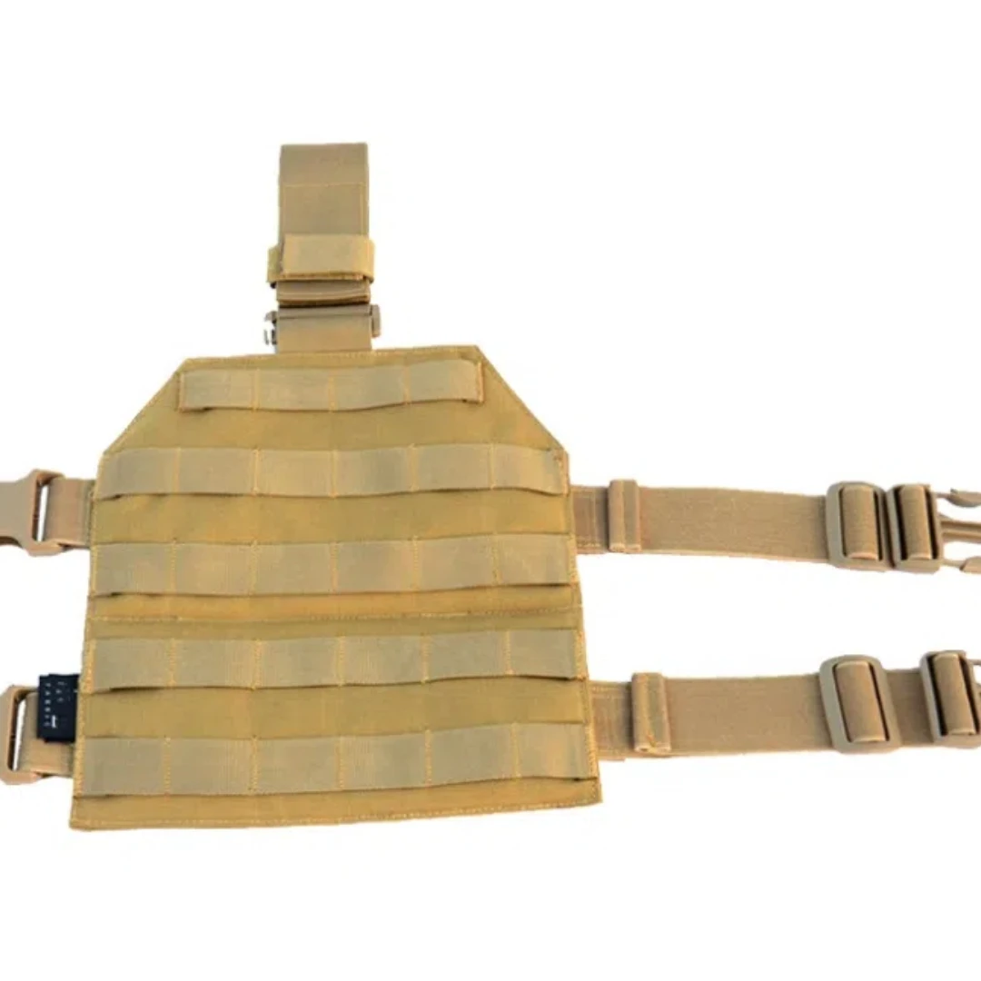 Módulo táctico plataforma MOLLE Kit de accesorios correa para pierna correa para muslo placa para pierna al aire libre - imagen 5