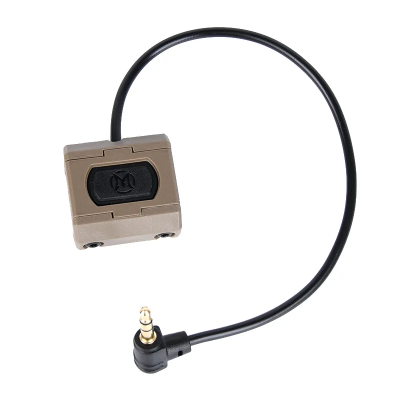 WADSN interruptor remoto de presión táctica, función Dual, enchufe de grúa ModButton trasero PEQ15 DBAL A2 láser AR15 Airsoft M600 linterna - imagen 4