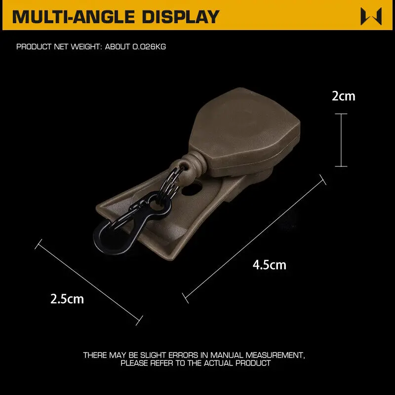 WOSPORT VAS NVG Base Cordón Dispositivo de visión nocturna Base Cuerda antipérdida - imagen 2
