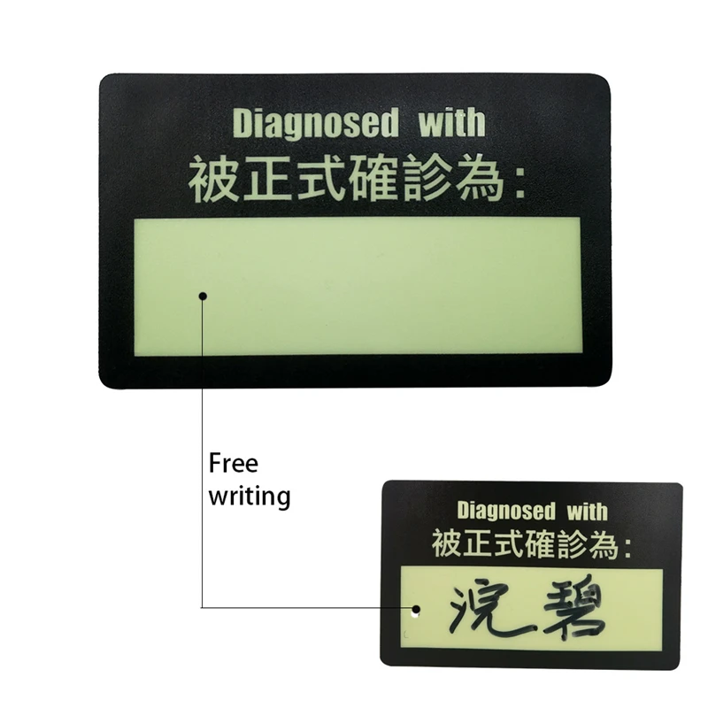 Parches reflectantes luminosos de nailon diagnosticados grabables, brazalete táctico, connotación, escritura gratuita, decoración DIY para ropa - imagen 4