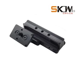 SKWGEAR Soporte AR15 ACOG VCOG base óptica placa adaptadora punto rojo