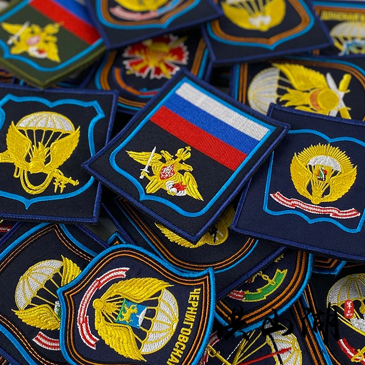 Brazalete ruso VDV, insignia de hombro, insignia bordada colorida, insignia de identificación rusa - imagen 2