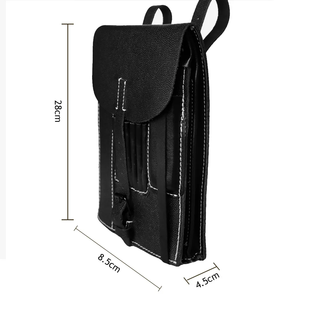 Bolsa de mapa alemán de la Segunda Guerra Mundial, Material de cuero de vaca, Kit de equipo, accesorios, herramientas, combinación de equipo, Kit de equipo alemán Vintage - imagen 5