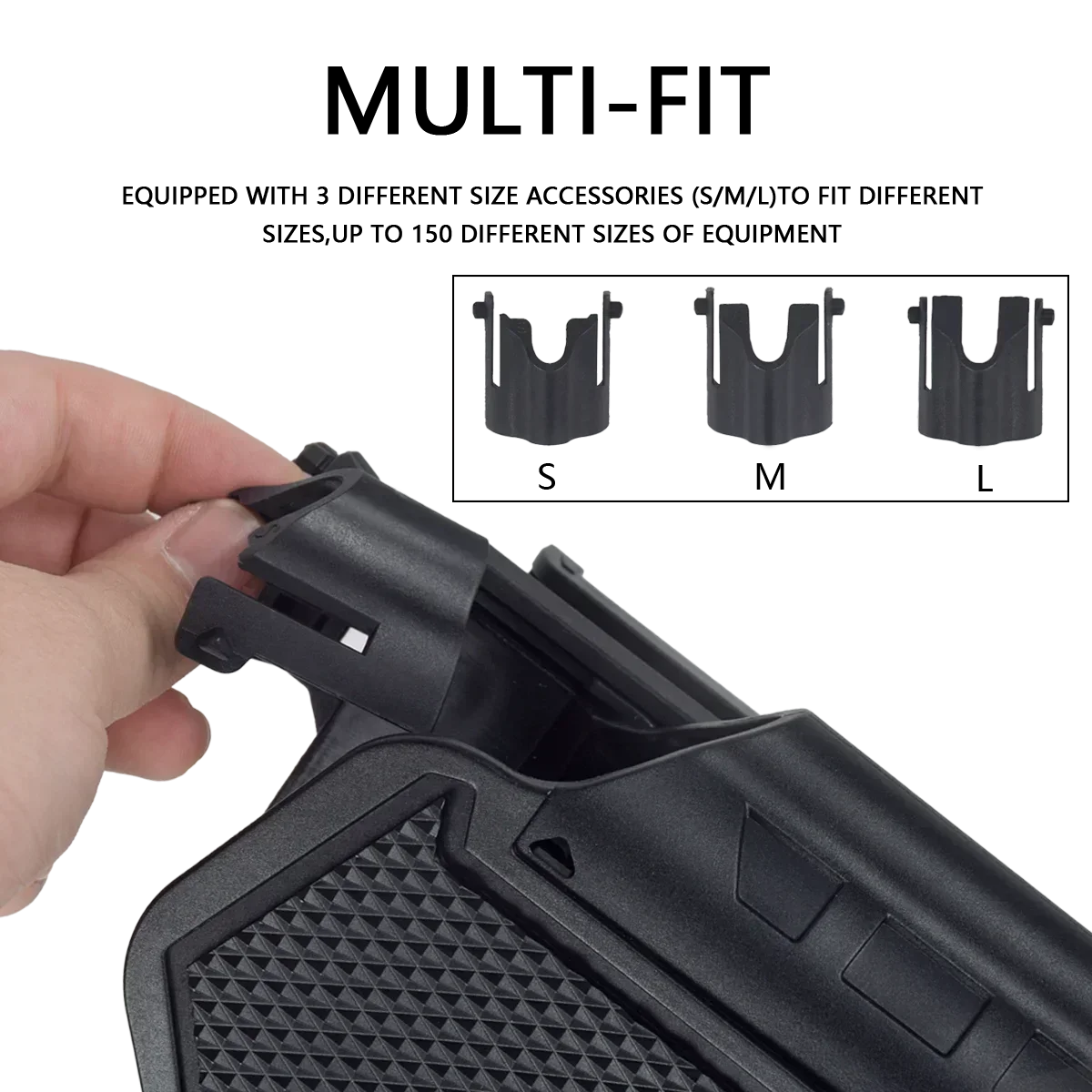 Funda táctica para pistola Surefir, Compatible con luces X300 X300U para Airsoft G17 G19 P226 P320 QLS, funda para cinturón - imagen 5