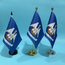 SKY FLAG Bandera de escritorio Luisiana en poliéster
