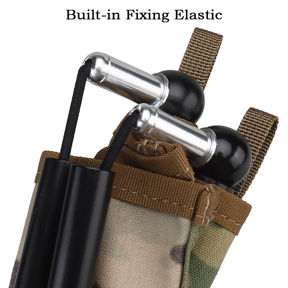 Silla plegable táctica para exteriores, taburete portátil de aleación de aluminio, Multicam, ligera, en forma de U, para acampar, cazar y pescar, novedad - imagen 4