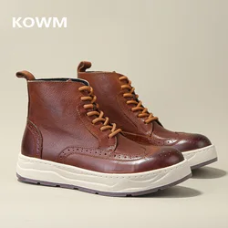 KOWM botas tácticas piel – Calzado militar y outdoor