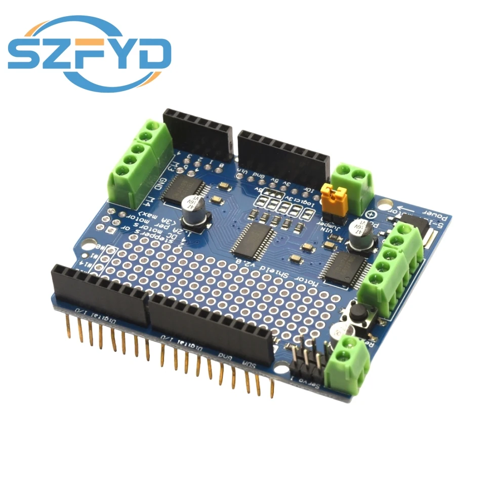 Módulo de Motor paso a paso TB6612 IIC I2C Mosfet, módulo de protección de servocontrolador PCA9685 para Robot Arduino PWM Leonardo, reemplaza L293D - imagen 3
