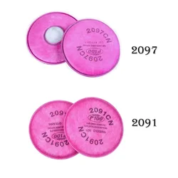 Muchos pintura en aerosol industria carpintero 2091/2097 filtro de partículas P100 para 3m 6800 7502 6200 serie respirador máscara antipolvo