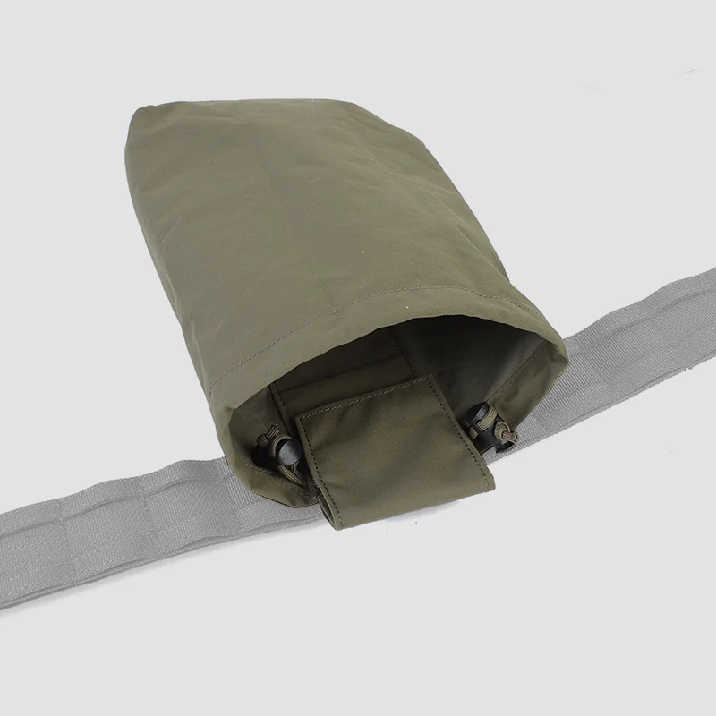 Portabilidad táctica Bolsa de reciclaje plegable Bolsa de herramientas de cintura Molle - imagen 4