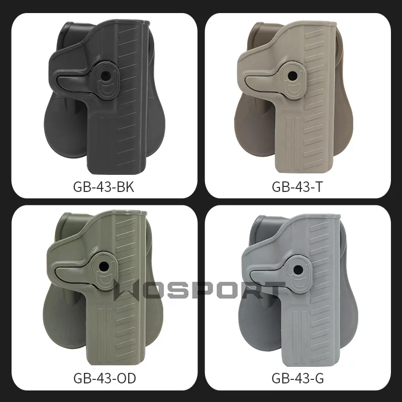 WoSporT GLOCKS, juguete táctico de liberación rápida, cintura, liberación rápida - imagen 2