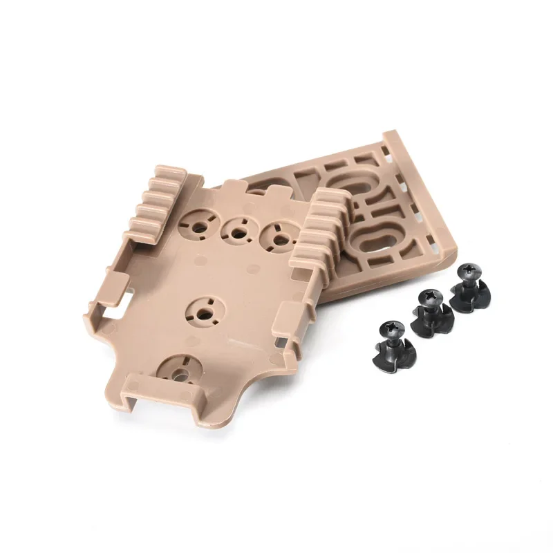 Kit DE sistema DE bloqueo rápido táctico FMA, juego DE hebilla QLS, DE / BK - imagen 2