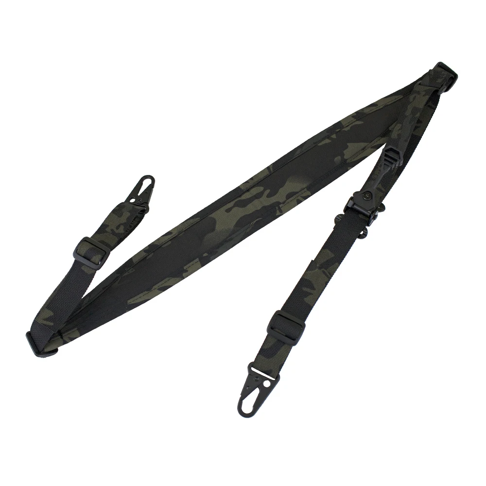 Ferro táctico Modular Rifle Gun Sling MOLLE rotación D anillo hebilla correa ajuste rápido leva hebilla accesorios de caza - imagen 5
