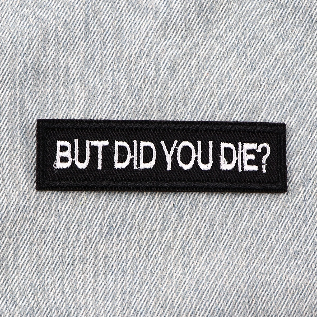 Parches de advertencia para planchar en la ropa, pegatinas, citas, parches bordados en la ropa, rayas de ropa DIY - imagen 3