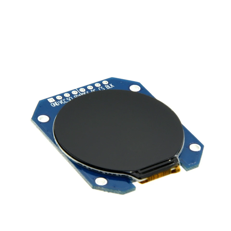 Pantalla TFT, módulo de pantalla LCD TFT de 1,28 pulgadas, controlador redondo RGB 240*240 GC9A01, interfaz SPI de 4 cables, PCB 240x240 para Arduino - imagen 2