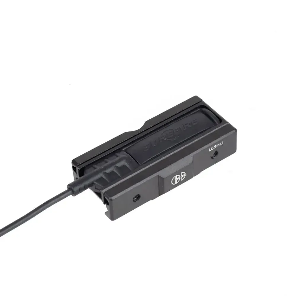 Panel de bolsillo de carril Picatinny CNC de aluminio Airsoft para linterna táctica M300 M600 soporte de DBAL-A2 almohadilla de presión soporte de luz para arma - imagen 2