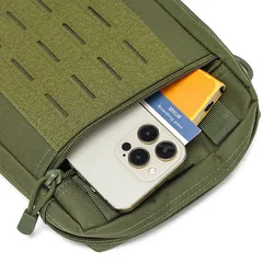 Bolsa táctica MOLLE corte láser para botiquín primeros auxilios