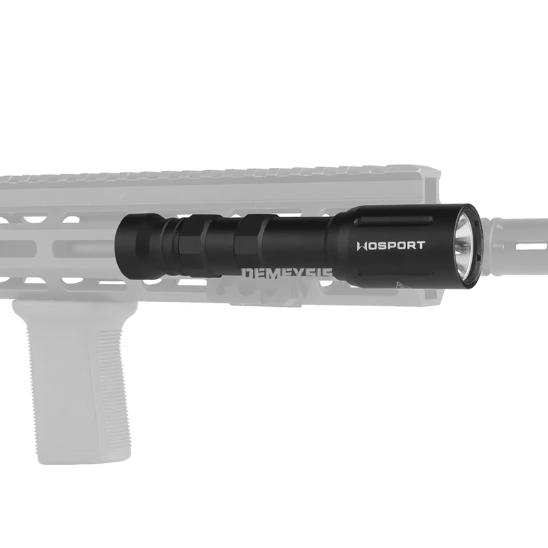 Linterna de caza al aire libre 800 lúmenes táctica CS Scout luz Rifle tiro linterna LED Airsoft pistola caja protectora de luz - imagen 3