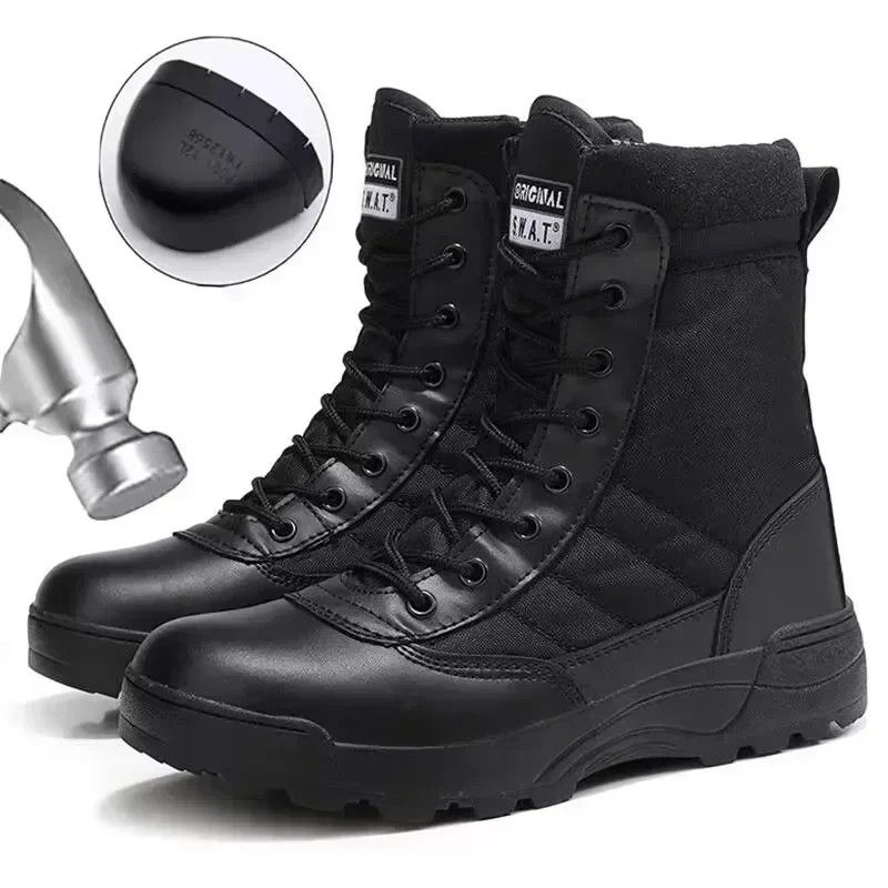 Botas tácticas puntera de acero para trabajo y outdoor - imagen 5