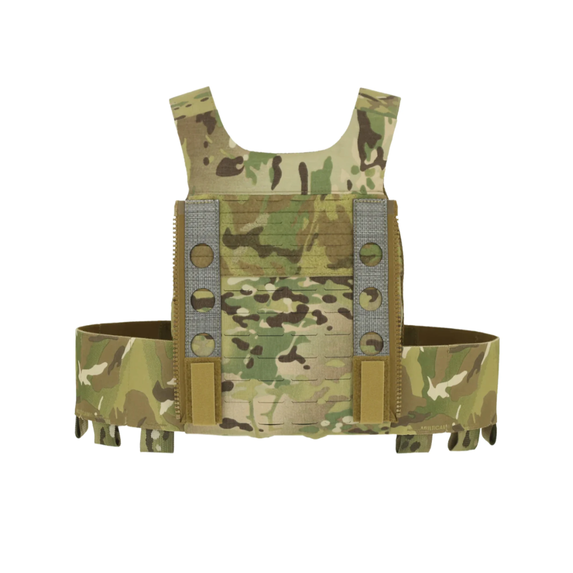 Adaptador táctico de estilo Ferro molle con cremallera, Panel trasero, Kit de adaptación de cremallera Tegris para airsoft JPC FCSK series, adaptador de cremallera - imagen 2