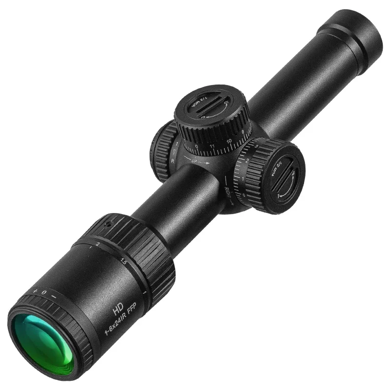 DIANA HD 1-6X24 FFP alcance compacto primer plano Focal táctico caza telescopios DIANA Lock Reinicio tiro miras ópticas - imagen 3
