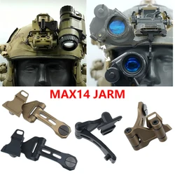 MAX14 PVS14 J-arm NVG Mount Wilcox Metal L4G24 L4 G24 NVG Mount para AN/PVS-14 Tanto NVG nuevo soporte de visión nocturna