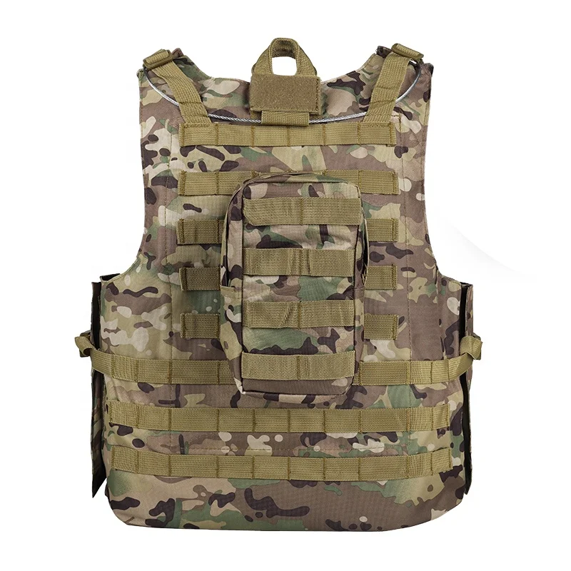 Chaleco táctico YAKEDA CAMO Chaleco táctico portador de placa Chaleco de combate táctico para hombres caza - imagen 4