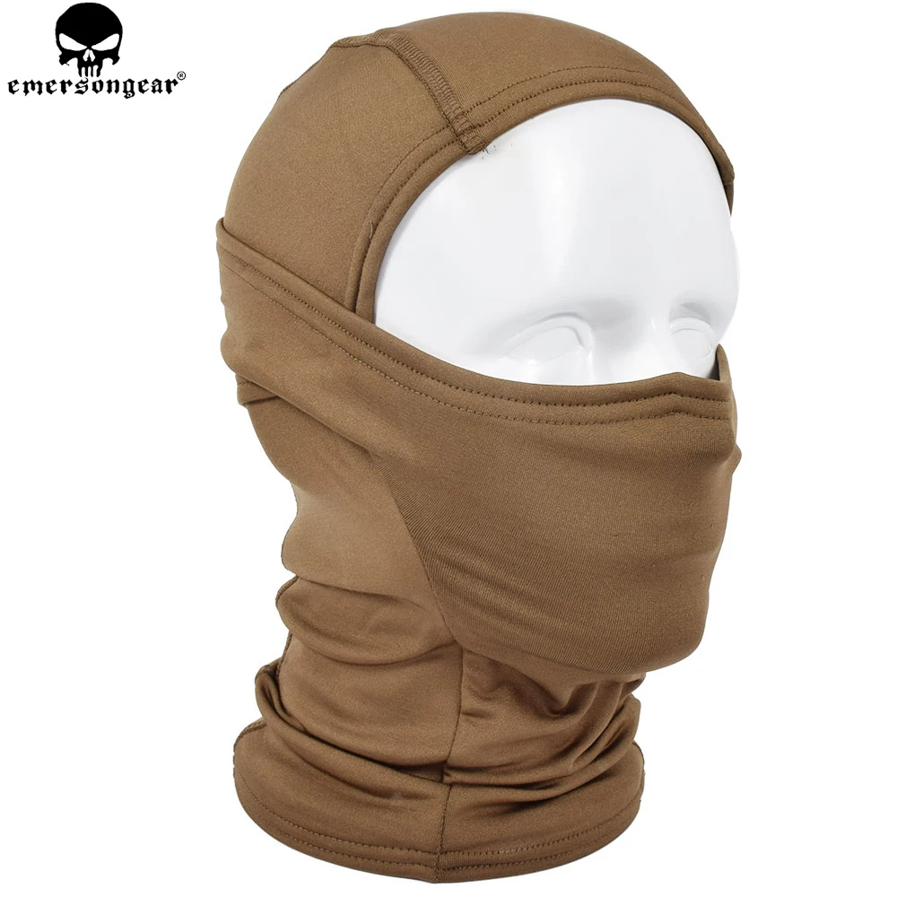 EMERSONGEAR capucha más cálida de lana, máscara táctica de caza, máscara de media cara para Airsoft, combate, casco multicamuflaje, capucha EM6631 - imagen 5