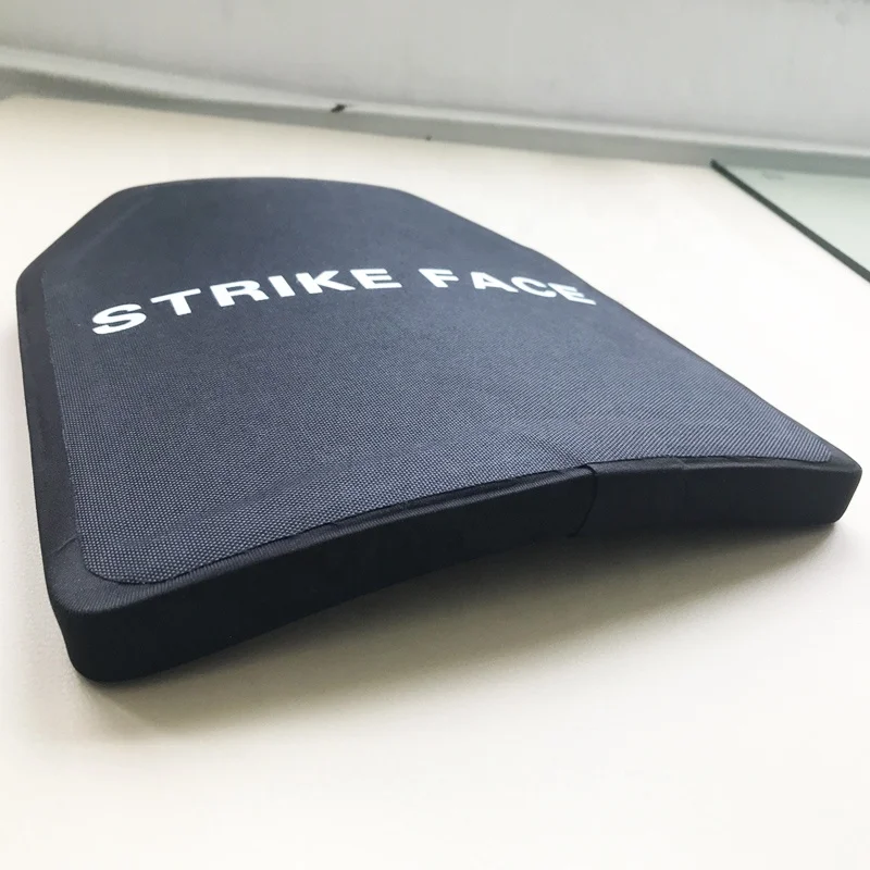 Real USA estándar personalizado tamaño Real 11*14 pulgadas 28x35cm NIJ placa balística a prueba de balas carburo de silicio Panel de armadura de Triple curva - imagen 4