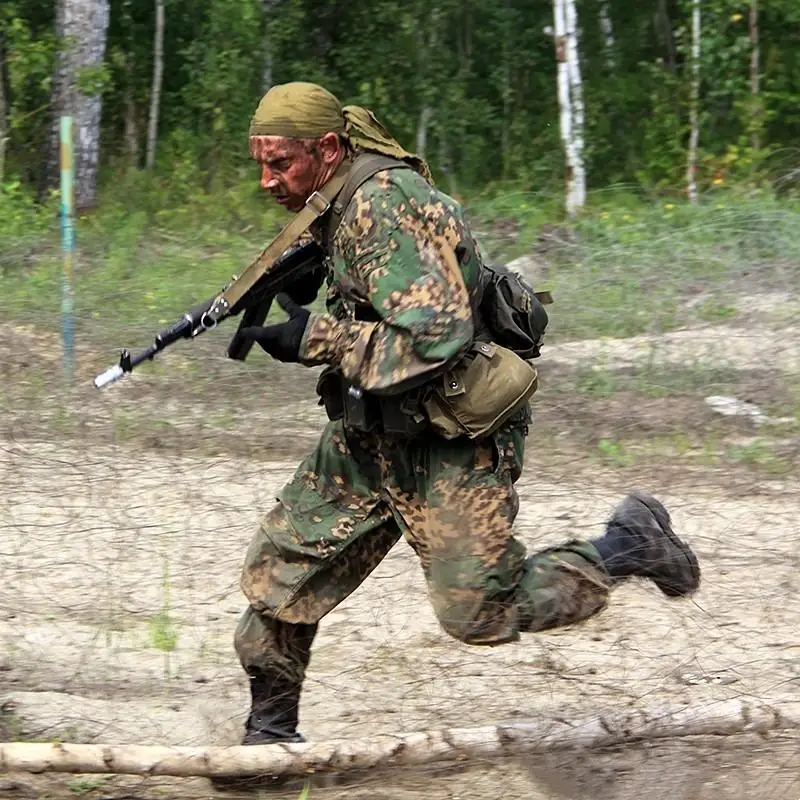Pantalones de camuflaje rusos para hombre, Protección de caza, campo al aire libre, Verde - imagen 2
