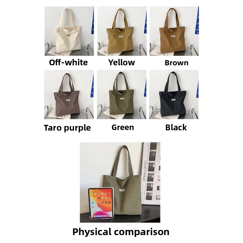 Bolso táctico de lona lavada gruesa para mujer bandolera gran capacidad - imagen 2
