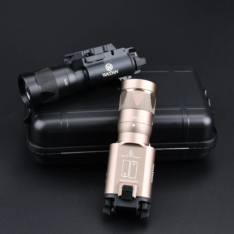 Linterna táctica SureFir X300 X300U Ultra X300V XH35 para pistola con luz parpadeante, compatible con riel de 20mm - Airsoft, armas, caza - imagen 5