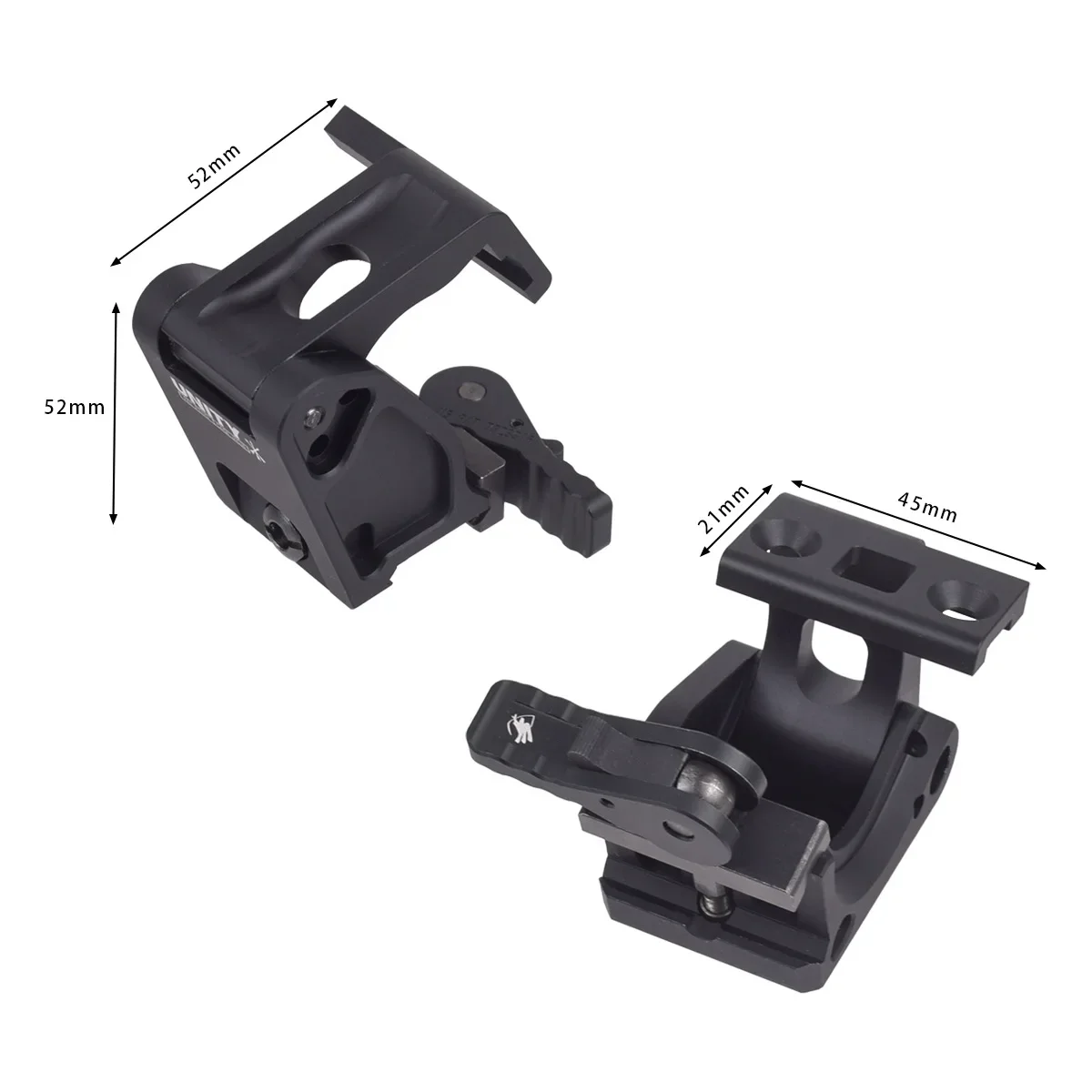 UNITY Fast FTC montaje óptico elevador alcance montaje para 551 552 553 558 holográfico punto rojo vista G33 G43 G45 lupa mira telescópica - imagen 3