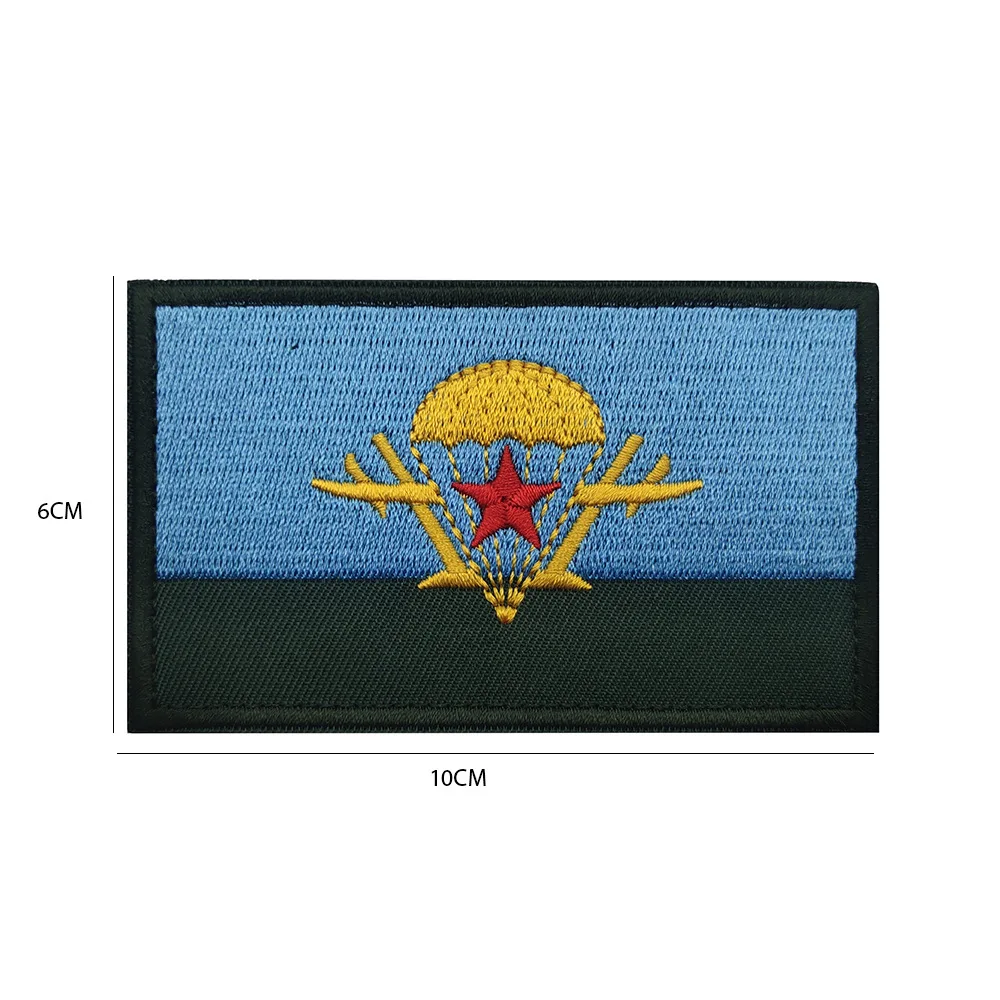 Parche de insignia de moral bordado paracaidistas británicos de EE. UU., brazalete táctico, mochila para exteriores, parches militares reflectantes - imagen 4