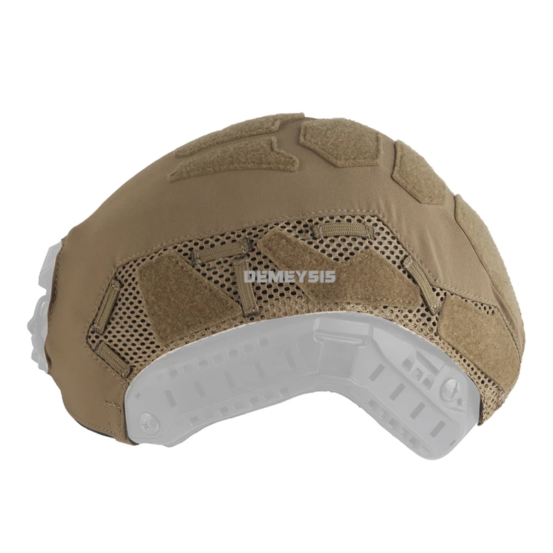 Cubierta para casco de Paintball de caza, máscara protectora, accesorios para casco FAST SF de corte alto, cascos de tiro tácticos, tela - imagen 2