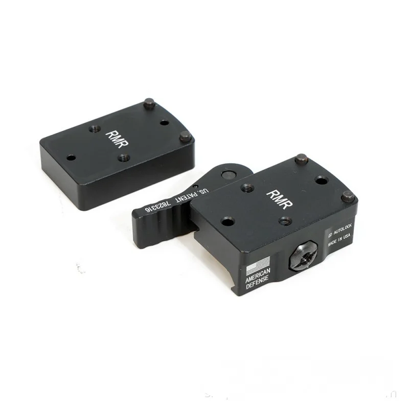 Óptica de caza Riser Mount RMR Red Dot Scope mira réflex táctica placa QD altura creciente base desmontable rápida - imagen 4