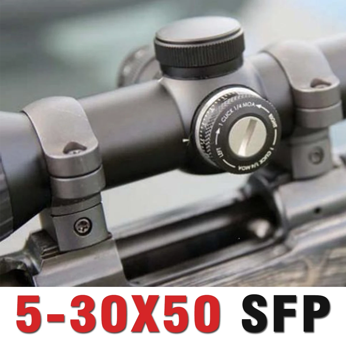 Alcance óptico de largo alcance, 5-30x50, SFP: segundo plano focal, mira telescópica MOA de caza de 30 mm - imagen 3