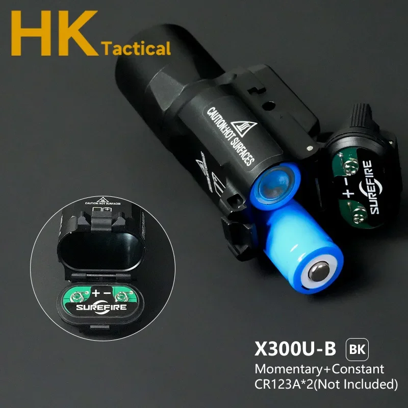 Linterna táctica de Metal SF X300U-B X300UB X300U, luz estroboscópica LED blanca para armas de caza, luz colgante X300 Scout, compatible con riel de 20mm - imagen 5