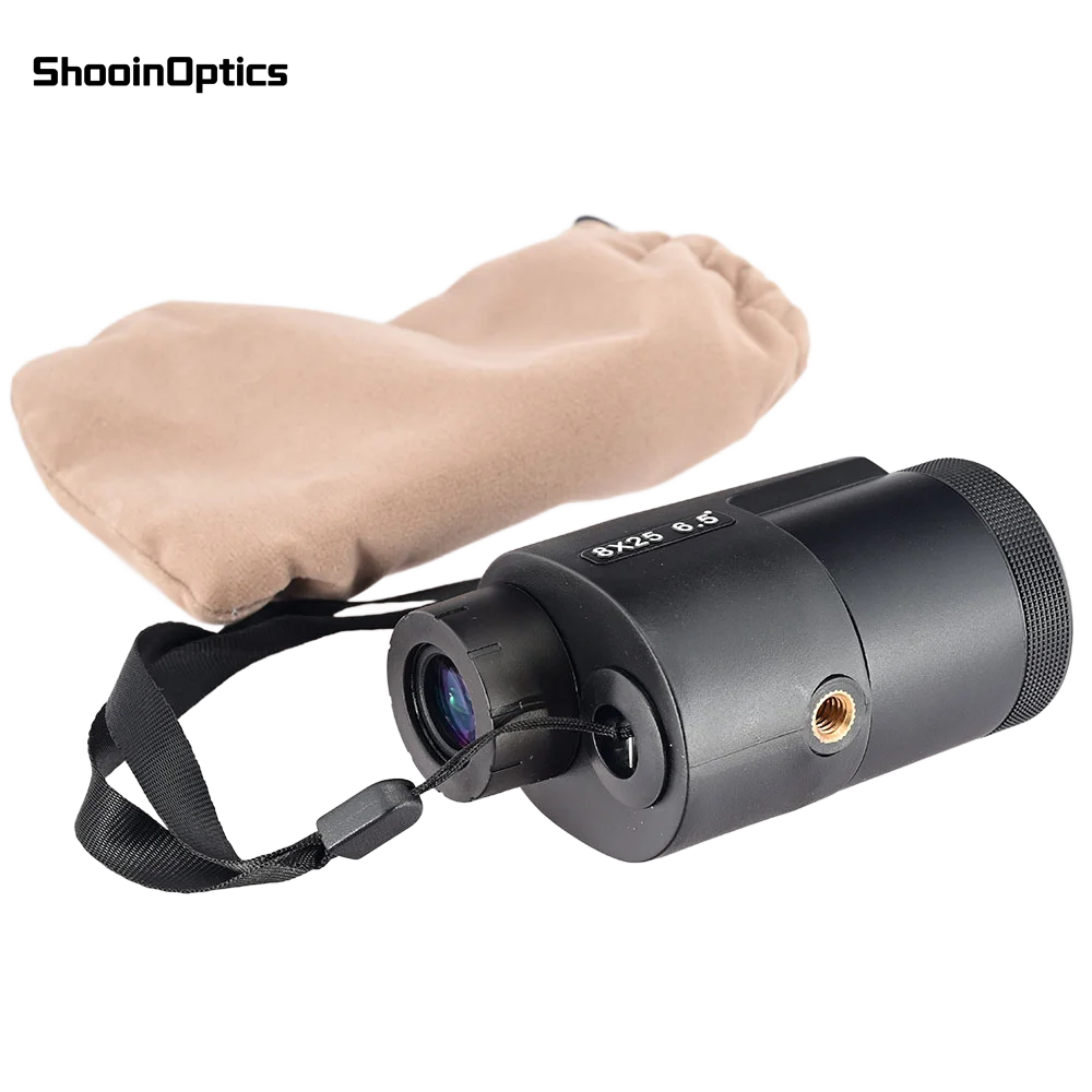 Shooin Optics 8x25 Monocular compacto alta definición para senderismo - imagen 2