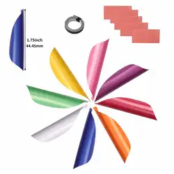 Plumas espirales para flechas alado derecho tiro con arco – accesorios