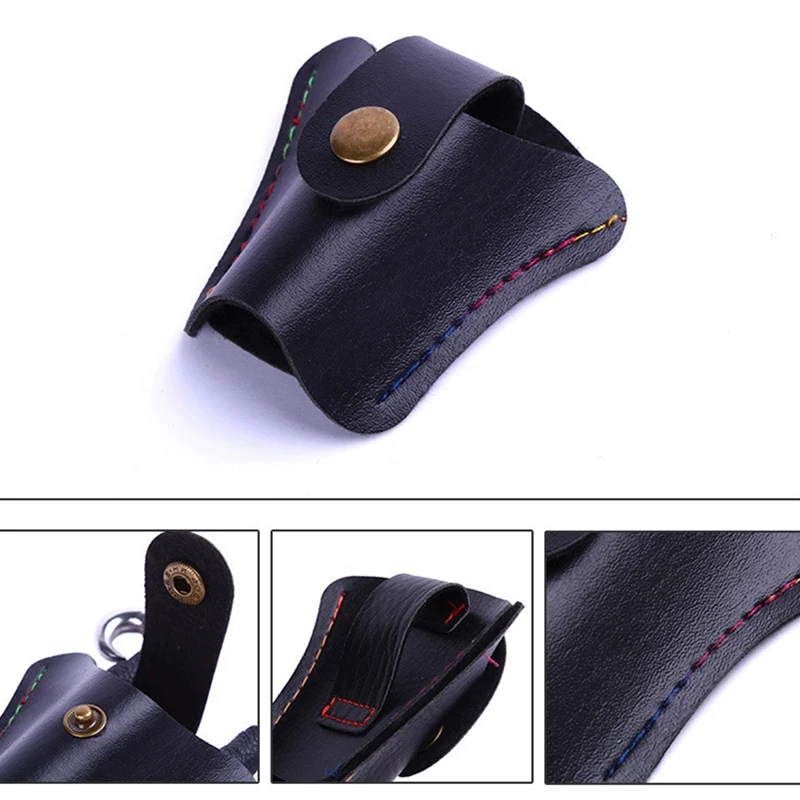 Bolsa de almacenamiento de tirachinas de 2 colores, hecha de Material Pu, es una funda de cuero para llevar fácilmente accesorios de caza - imagen 3