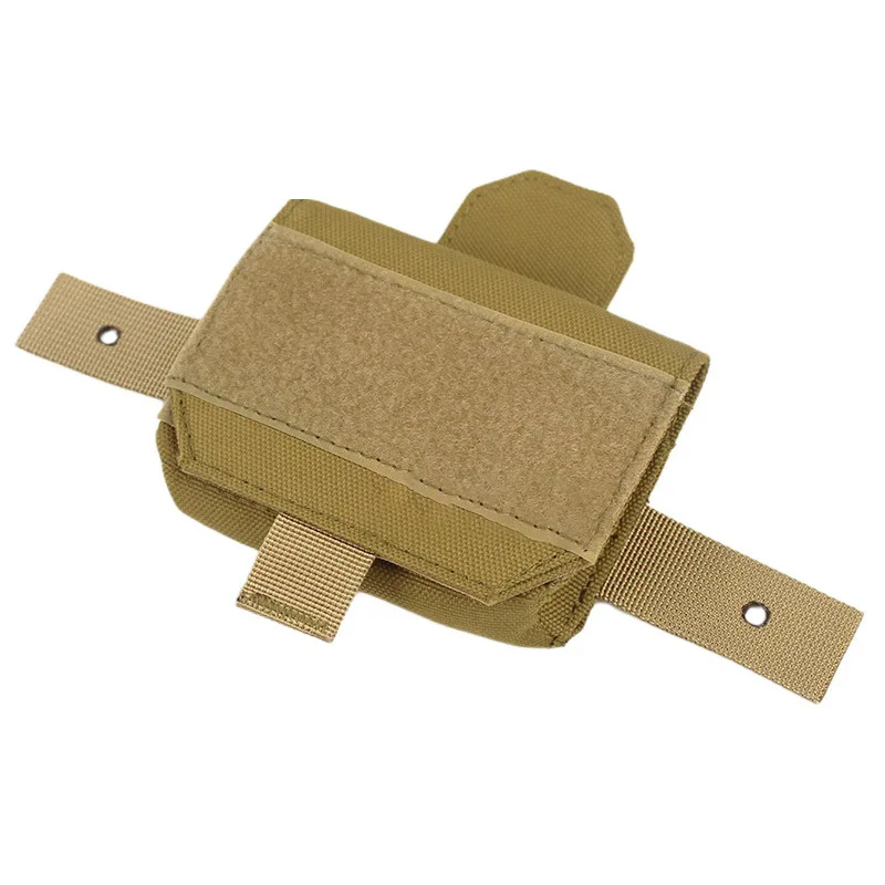 Bolsa táctica para casco, bolsa de equilibrio de contrapeso de peso 500D, paquete de batería para accesorio rápido para casco Airsoft PJ BJ MH - imagen 5