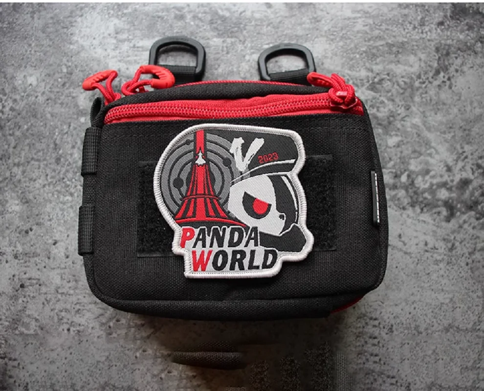 Panda World brazalete táctico bola rota con parche velcro - imagen 4